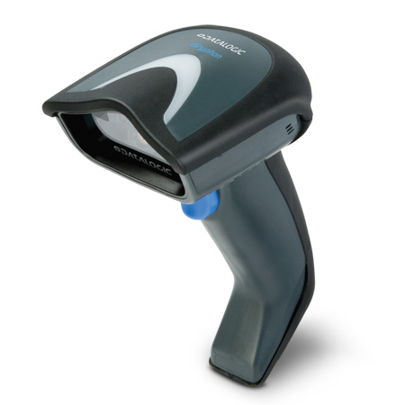 Datalogic Gryphon GD4100 General Purpose Corded Handheld Linear Imager Barcode Reader Left Facing