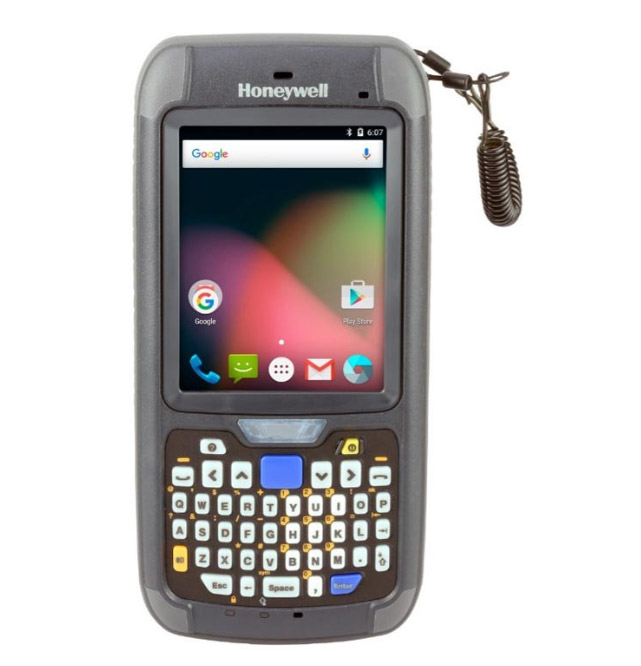 Honeywell CN75 Windows Or Android Mobile Computer front facing