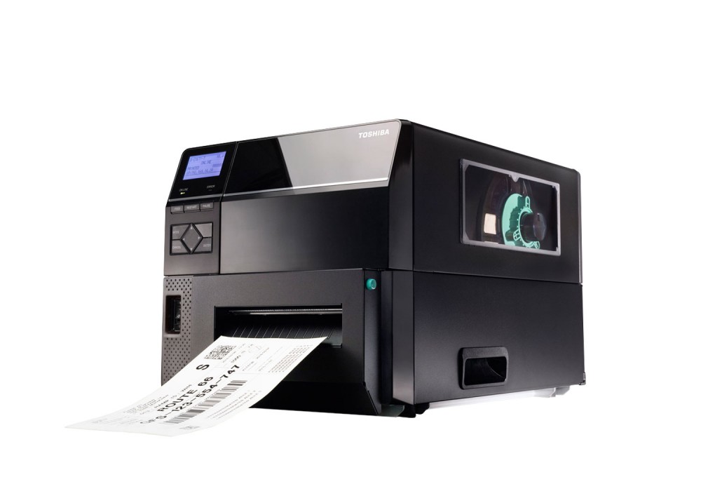 Toshiba Tec B EX6T3 Industrial Label Printer Left Facing