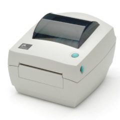 Zebra GC420d Direct Thermal Desktop Label Printer Facing Right