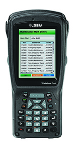 Zebra Workabout Pro 4 Handheld Computer Short