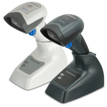 Datalogic QuickScan QBT2131 Imager Barcode Scanner black and white left facing