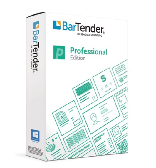 BarTender Professional barcode and label making software