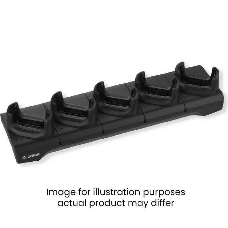 Zebra Five Slot Charge Cradle CRD TC51 5SCHG 01 Illustration Purpose