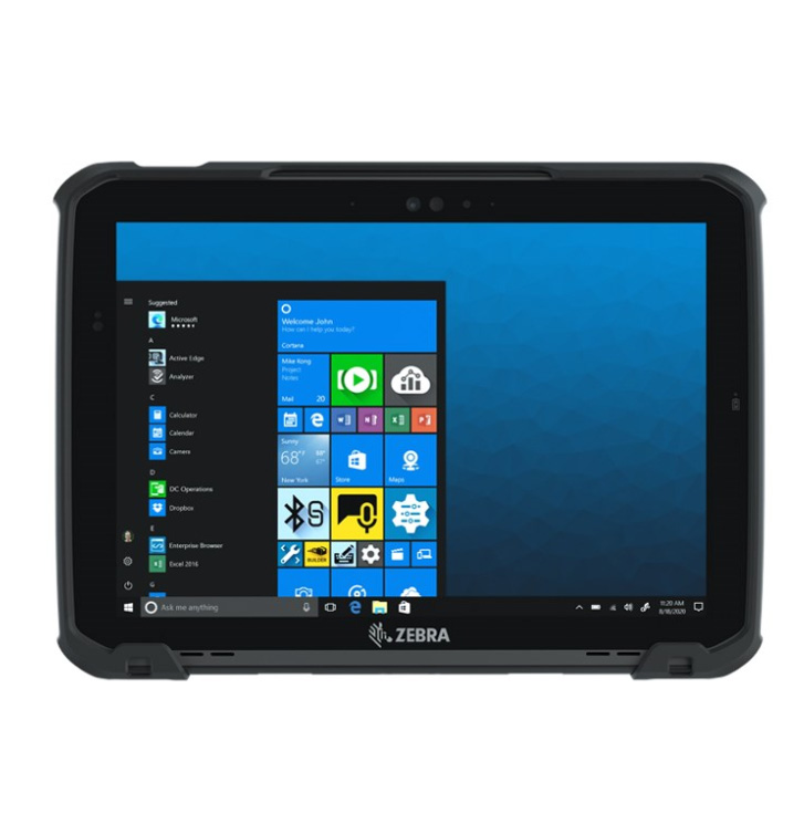 Zebra ET85 Rugged 2-in-1 WLAN Tablet, designed for durability and versatility in demanding environments, featuring a high-resolution display and Windows operating system for seamless productivity.