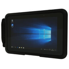 Zebra ET51 Windows Enterprise Tablet with Integrated 1D/2D Barcode Scanner, featuring a rugged design, built-in scanner, and Windows operating system for business applications.