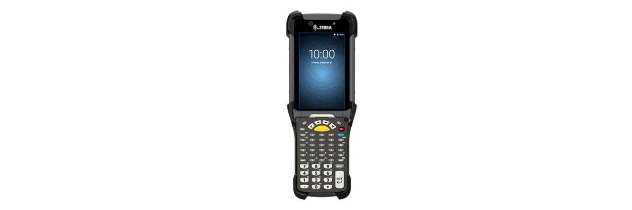 Zebra MC9300 Android Mobile Computer - Freezer Version, featuring a rugged design with a physical keypad and touchscreen display, optimized for extreme cold storage environments with superior data capture and performance capabilities.