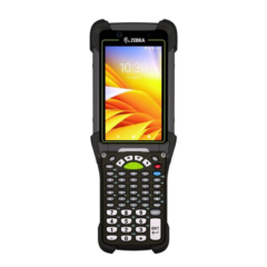 Zebra MC9400 ultra-rugged handheld computer with a vibrant touchscreen display, full alphanumeric keypad, and durable design, built for industrial and enterprise environments.