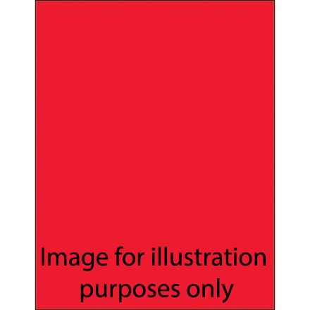 Fluorescent Paper Permanent Adhesive - RED