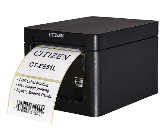 Citizen CT-E651L Two-in-one Label and Receipt Printer