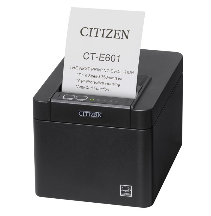 Citizen CT-E601 Disinfectant Ready POS Receipt Printer