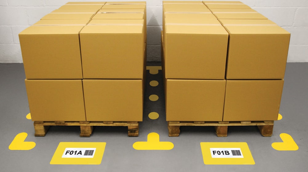 pallet location marker images